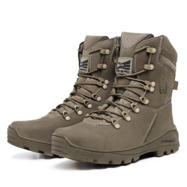 Imagem de Bota Acero Tiger Cano Médio Resistente Cáqui PMSC 44