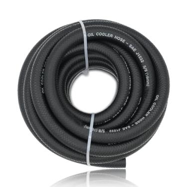 Imagem de Mangueira refrigeradora de óleo de transmissão 5/8 - Mangueira de linha de combustível de 300 PSI SAE J1532 para transmissão de fluido, óleo, refrigerante, diesel, fluido hidráulico, lubrificante, gás