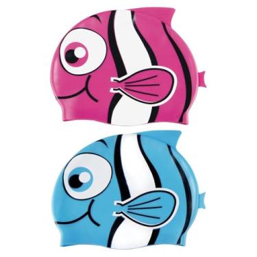 Imagem de Mor - Touca de Natação Silicone Peixinho Sortido