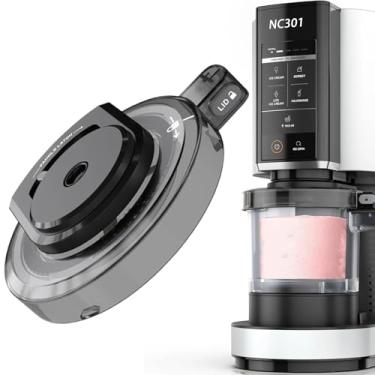 Imagem de Tampa externa da tigela para máquina de sorvete NC301, tampa de substituição de creme reutilizável, acessórios de creme compatíveis com as séries NC299AMZ/NC301/NC300 (sem remo)