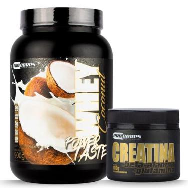 Imagem de Kit Whey Power Taste Varios Sabores 900g e Creatina Beta Alanina Sem S