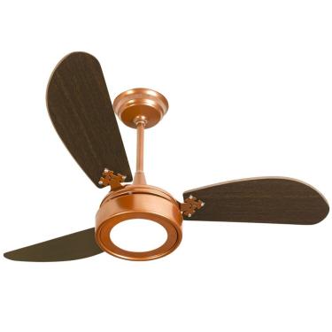 Imagem de Ventilador De Teto New Light Led Cobre Com 3 Pás De 110 Volts - 38-3181 - Venti Delta