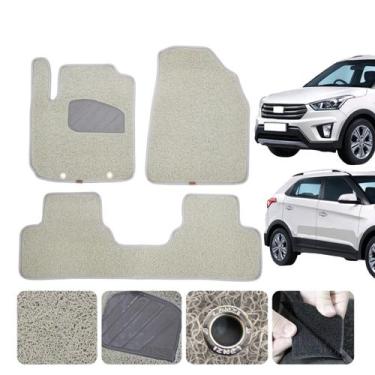 Imagem de Tapete Carro Capacho Novo Creta 22 a 2026 Robusta Sob Medida Impermeáv