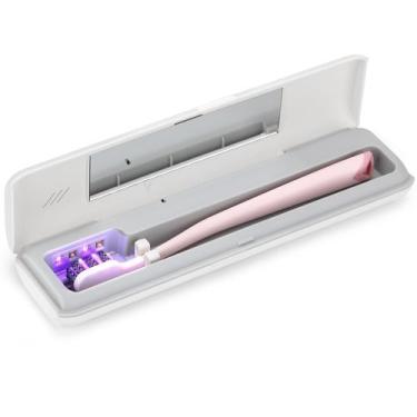 Imagem de Estojo para escova de dentes YourMate UVC Travel com bateria AA ou USB