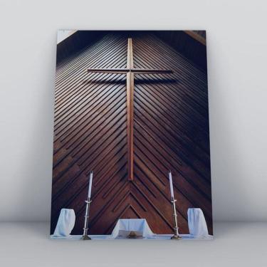 Imagem de Quadros TAC Religião Cristã 057 - 20x30cm - MDF Colorido