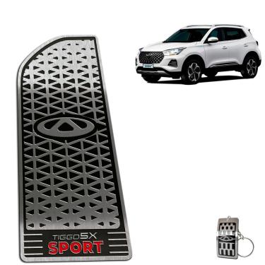 Imagem de Descanso De Pé Em Aço Inox Chery Tiggo 5X Sport 2024
