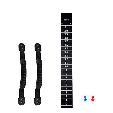 Imagem de Iparts Cornhole Steel Scoreboard with Magnetic Score Keepers with Durable Board Handles