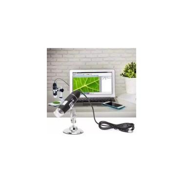 Imagem de Microscópio digital, câmera USB 1600X, sensor HD de 0,3 MP - Lightbek 