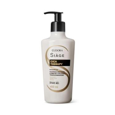 Imagem de Shampoo Siàge Cica-Therapy 400ml - Fios Limpos e Cuidados - Eudora