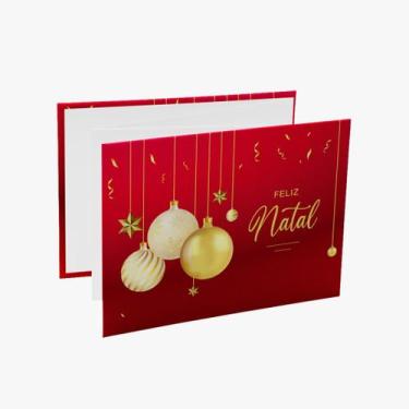 Imagem de Álbum de Fotografia Sanfonado Natal 6F 10x15 Horizontal Ical, 734