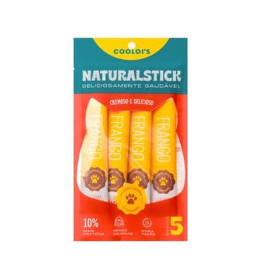 Imagem de Petiscos Cremoso P/ Gatos Natural Stick Frango - Coolors Stick