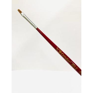 Imagem de Pincel Condor 484 chato pelo orelha de boi n 02
