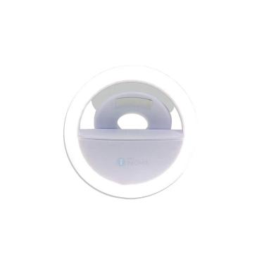 Imagem de Luz Selfie Ring Light Clipe Anel Led Flash Branco