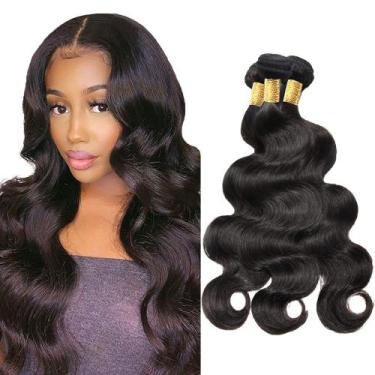 Imagem de Pacotes de cabelo NiegMeag Brazilian Body Wave 3 Bundles 22-26