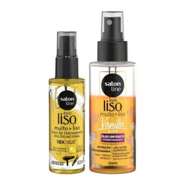 Imagem de Banho de Brilho e Proteção: Óleo Trat. 60ml e Óleo Sérum 120ml Muito +