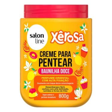 Imagem de Creme para Pentear Salon Line Xêrosa Baunilha Doce Oriental Alta Fixaç
