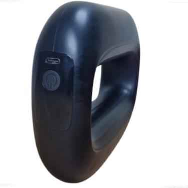 Imagem de Cinto Elétrico Massageador para Barriga – Perda de Calorias, Modelador Corporal, Terapia de Vibração, 5 Velocidades, Portátil e Leve – Ideal para Relaxar Músculos e Reduzir Tensão - Kris Home® (Preto)