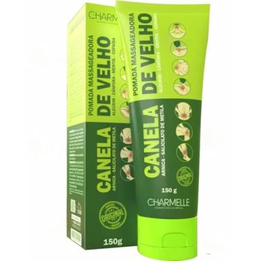 Imagem de Pomada Massageadora Canela de Velho Charmelle 150g – Com Arnica, Alecrim, Cânfora, Mentol e Copaíba para Relaxamento Muscular e Alívio das Tensões