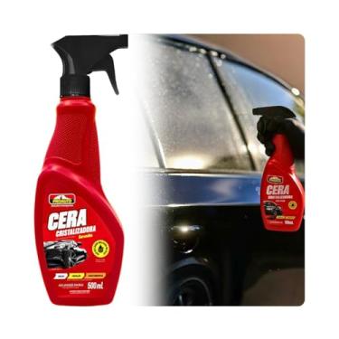 Imagem de Cera automotiva com proteção de carnaúba 500ml brilho limpeza à seco