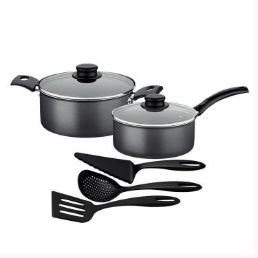 Imagem de Jogo De Panelas Turim Alumínio Chumbo Antiaderente E Utensílios Ability - Tramontina