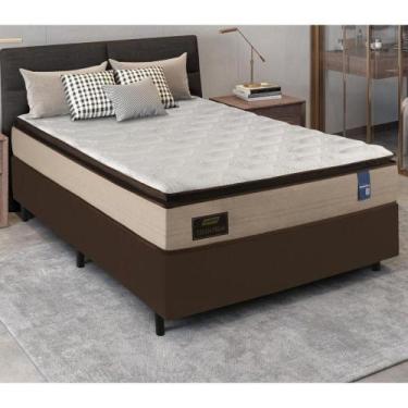 Imagem de Cama Box Conjugado Solteiro Com Colchão 88x66x188 Titan Firm Gazin Cr3