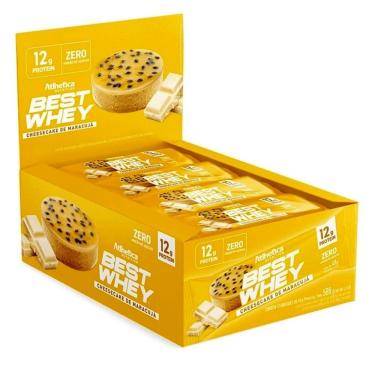 Imagem de Best Whey Bar 12g Protein 12 Barras de 49g - Atlhetica Nutrition