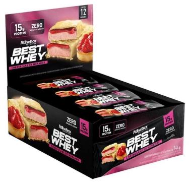 Imagem de Best Whey Bar 15G De Proteína 12 Un. 62G  744G  - Atlhetica