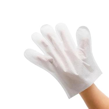 Imagem de Mintique 25 lenços umedecidos descartáveis em forma de luva | Premoistened, hipoalergênicos, sem perfume para adultos, acampamento, viagem, academia e cuidados com idosos