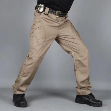 Imagem de Calça Cargo Tática Militar Masculina - À Prova D'Água e Resistente ao 