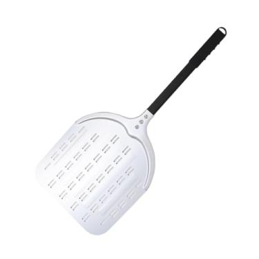 Imagem de AFXGUSD Pá para Pizza, Ferramenta para Assar, Fácil de Usar, Pá Portátil para Pizza, Espátula para Pizza, Queijo, Ovo, Hambúrguer, Panqueca, Borda Reta