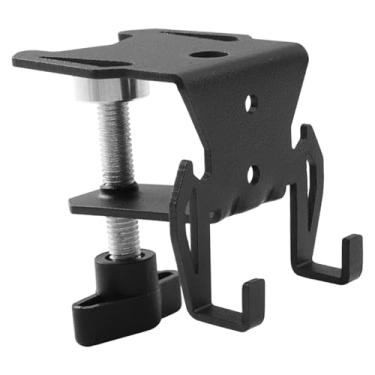 Imagem de Vaveren Adaptador de mesa para lâmpada de cilindro de butano com clipe de fixação para pendurar na mesa, ideal para trilhas e mochilão.