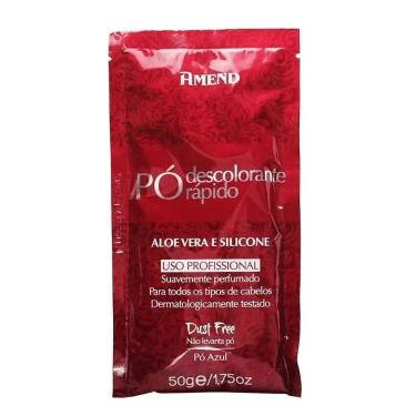 Imagem de Pó Descolorante Rápido Aloe Vera e Silicone Amend 50g