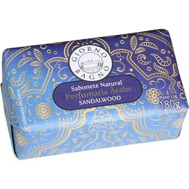 Imagem de Giorno Bagno, Sabonete em Barra para mãos e corpo, Perfumaria Árabe, Aroma Sandalwood, 180g