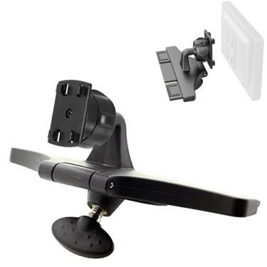 Imagem de Adaptador de bloqueio de 4 abas para CD e suporte GPS para tela Carplay, trava de 4 botões compatível com monitor portátil de 7 a 10,26 polegadas, câmera de backup para carro, GPS estéreo automotivo