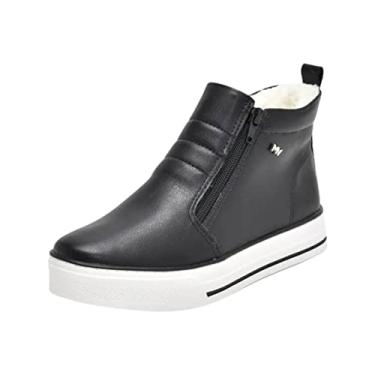 Imagem de BOTA FEMININA CANO CURTO 22-1101 VIA MARTE (13) - PRETO