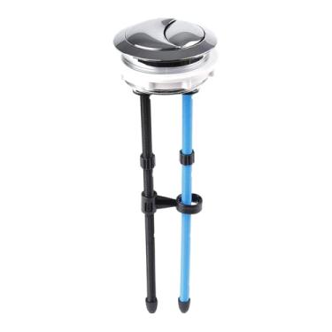 Imagem de BLWOTMOR Botão de Descarga para Vaso Sanitário, Peça de Reposição, Botão de Descarga Duplo, Substituição Da Caixa Acoplada, Material PP para Uso Residencial, E, S