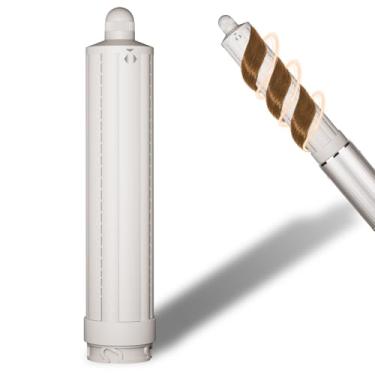 Imagem de AFDD Barril Longo de 1,6" para Modelar Cachos Compatível com Shark FlexStyle, Acessório de Auto-Enrolamento Compatível com Shark FlexStyle HD400