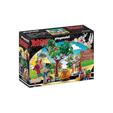 Imagem de Playmobil - Getafix Com O Caldeirão Da Poção Mágica - Asterix - 70933
