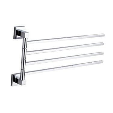 Imagem de MERIGLARE Suporte De Toalha Toalheiros Giratórios Toalheiros De Aço Inoxidável, 40X22.3Cm