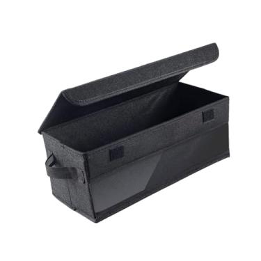 Imagem de Ｂｅｓｇａ Caixa organizadora para CDs e DVDs com alças, ideal para guardar equipamentos de áudio música no carro, Preto Claro