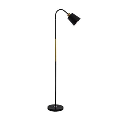 Imagem de Luminária de LED moderna e minimalista de chão, abajur de cabeceira luz para sala de estar Rotação livre de graus luminaria de chão para Sala(Preto clássico)