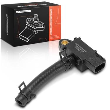 Imagem de A-Premium Sensor de pressão de filtro de partículas diesel (DPF) [3 lâminas] Compatível com Ford F-350 F-450 F-550 Super Duty, 2013 2014 2015 2016, 6,7L