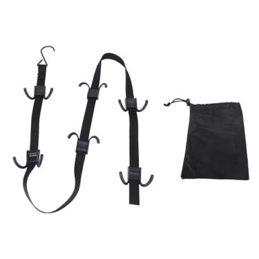 Imagem de TARSHYRY Cremalheira de Secagem do Gancho do Hóquei para a Engrenagem, Organizador Portátil Dos Esportes de 12 Ganchos para o Hóquei No Gelo, Patinação, Futebol, Pesca de Acampamento