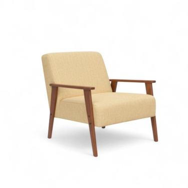 Imagem de Poltrona Finlandia Linho Palha Conlflex Palha