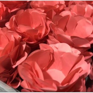 Imagem de Forminhas para Doces Finos - Kit 40/120 Formas Flor Decorativas | Ideal para Casamentos, Festas e Cupcakes (Style - Nude,120)