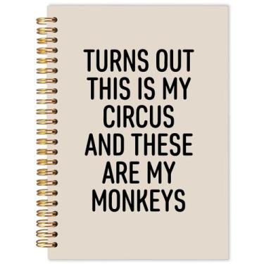 Imagem de Caderno BESERH Funny Campus para trabalho com 164 páginas 14x21cm