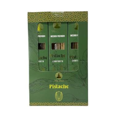 Imagem de Incenso Premium Vila Zen Pistache 12 Caixas com 10 Varetas