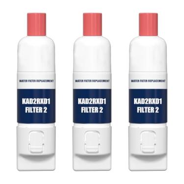 Imagem de Filtro de água KAD2RXD1 2 de substituição, compatível com KitchenAid KRFF577KPS, KRFF577KBS, KRMF536RPS, KRMF536RBS, KRQC736RPS, KRMF706ESS, KRMF706EBS, KRFF507HPS, pacote com 3