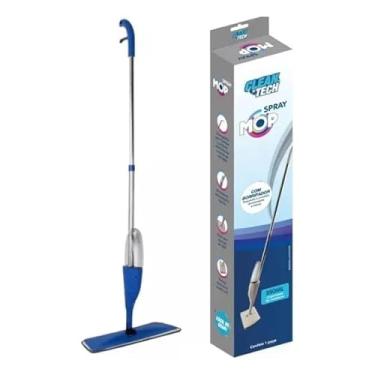 Imagem de Mop Spray Reservatório Água Vassoura Esfregão Rodo Mágico