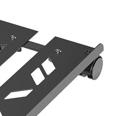 Imagem de Generic Suporte de Metal para Torre de Computador, Movimento Antiestático de 360 ​​graus para Escritório Doméstico, Suporte Durável para Computador de Mesa (#12)